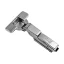 Петля гидравлическая полунакладная 08 узкая планка H=0 clip-on 3D AKS PLUS (66236) 