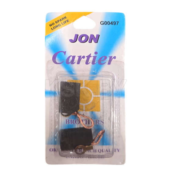 Щетки электроугольные 5х13x20мм, поводок, клемма для пилы (комплект/2шт), GEKO (G00497) 