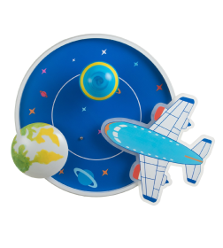 Светильник Косм BayerLuxос LED 36Вт синий 55х50х18 см BayerLux