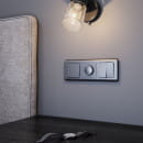 Выключатель 1-кл. графит рифленый Werkel (W1110004) 