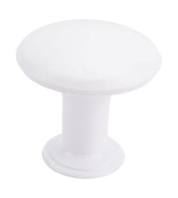 Ручка-кнопка РК1-7 пластмасса белая