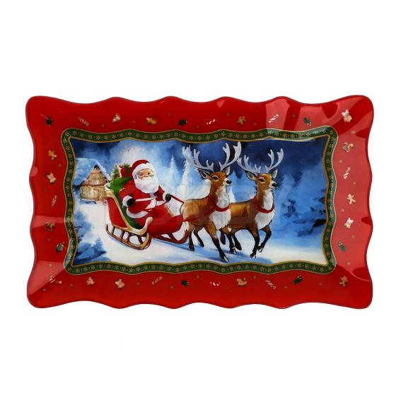 Блюдо "Новогодняя сказка", 24,6х14,7 см (10434948) 