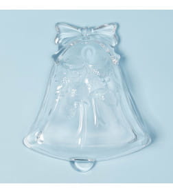 Блюдо сервировочное "Новогоднее чудо. Колокольчик", 17,3х14,7х3,3 см