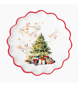 Тарелка для сервировки "Волшебное дерево" 20х20х2,5 см