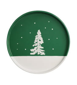 Тарелка "Зимний лес", 21,7 см