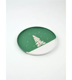 Тарелка "Зимний лес", 21,7 см