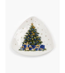 Тарелка «Новогодняя ель», 18 х 18 см
