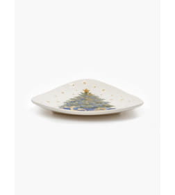 Тарелка «Новогодняя ель», 18 х 18 см