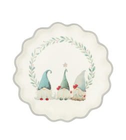 Тарелка для сервировки "Домашние гномики" 20х20х2,5 см
