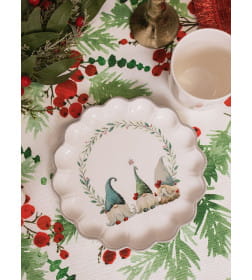 Тарелка для сервировки "Домашние гномики" 20х20х2,5 см