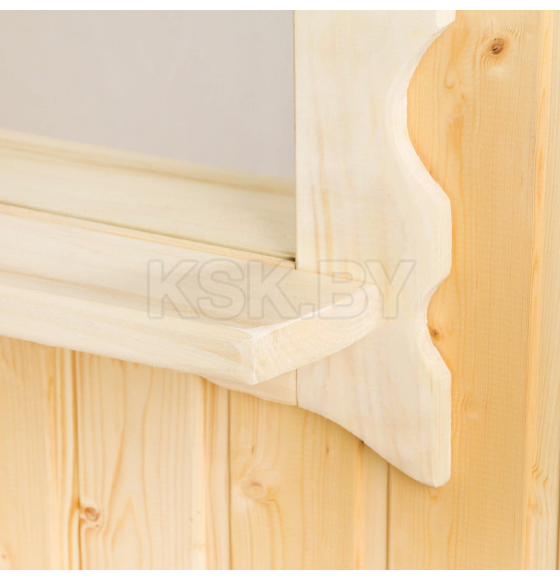 Зеркало с полкой, 55х43 см (9909858) 