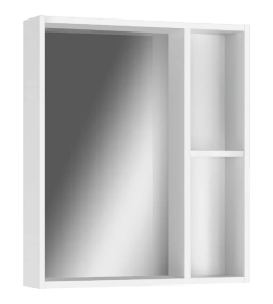 Шкаф- зеркало Айсберг Агата 60 см. DA6702HZ