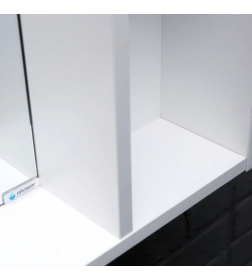 Шкаф- зеркало Айсберг Агата 60 см. DA6702HZ