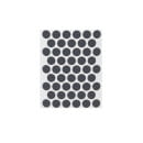 Заглушка самоприлипающая к конфирматам антрацит (PC 2546) (1л=50шт) Pacific (113390) 