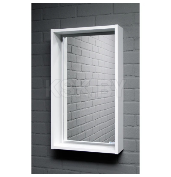 Шкаф- зеркало Айсберг Аура 40 см. DA2508HZ (DA2508HZ) 