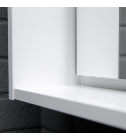 Шкаф- зеркало Айсберг Аура 60 см. DA2507HZ