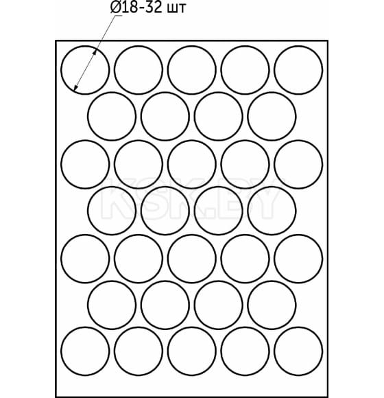Заглушка самоприлипающая к эксцентрику дуб небраска (PC 2127) (1л=32шт) Pacific (114136) 