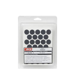 Заглушка самоприлипающая к эксцентрику антрацит (PC 2548) (1л=32шт) Pacific