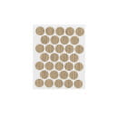 Заглушка самоприлипающая к эксцентрику дуб галифакс (PC 2136) (1л=32шт) Pacific (114135) 