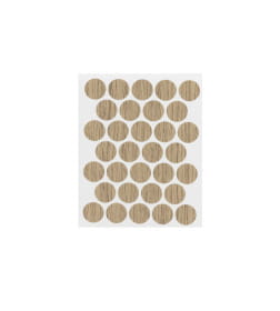 Заглушка самоприлипающая к эксцентрику дуб галифакс (PC 2136) (1л=32шт) Pacific