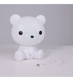 Светильник настольный AksHome BEAR LED белый 120772