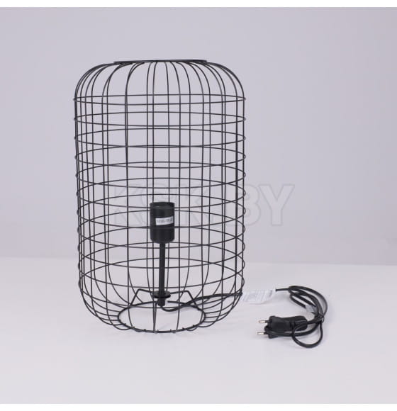 Светильник настольный AksHome CAGE E27 чёрный 120784 (120784) 