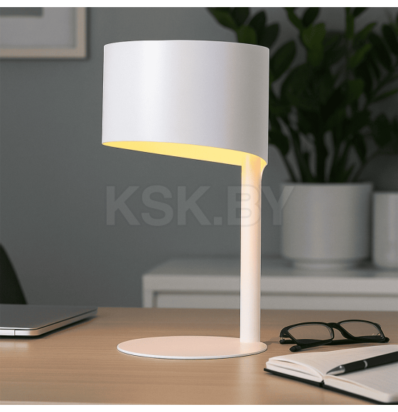 Светильник настольный AksHome CLIFF E27 белый 119723 (119723) 