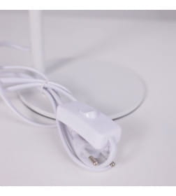 Светильник настольный AksHome CLIFF E27 белый 119723