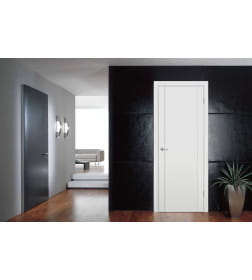 Дверное полотно Contur Modern MX10  ДГ Белый 2000х700х35мм