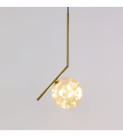 Светильник потолочный AksHome AMBER-L LED черный 121672