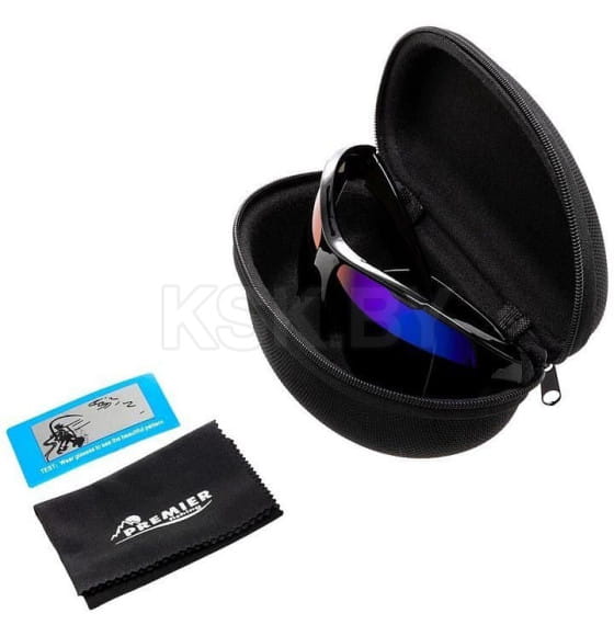 Очки поляризационные в жест.чехле (синий/фиолет.) (PR-OP-9419-C-C) PREMIER (PR-OP-9419-C-C) 