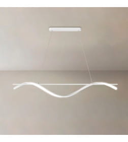 Светильник потолочный AksHome WAVE LED 100 см белый 121677