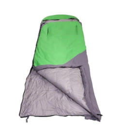 Спальный мешок пуховый (190+30)х80см (t-25C) зеленый (PR-YJSD-32-G) PR