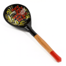 Ложка полубаская с росписью ягодка 19×6 см, МИКС (10449063) 