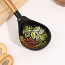 Ложка полубаская с росписью ягодка 19×6 см, МИКС (10449063) 