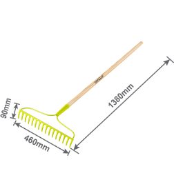 Грабли для гравия 1380 мм DYLLU DTXW4316