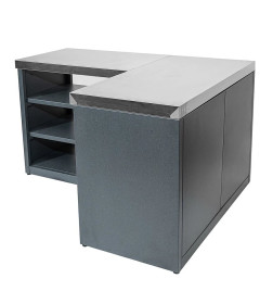 Модуль уличной кухни SMART-1200 Шкаф угловой универсальный (HS-KU03-SHU1200) Helios