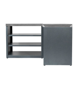 Модуль уличной кухни SMART-1200 Шкаф угловой универсальный (HS-KU03-SHU1200) Helios