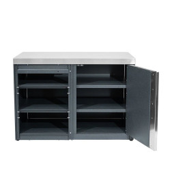 Модуль уличной кухни SMART-1200 Шкаф угловой универсальный (HS-KU03-SHU1200) Helios