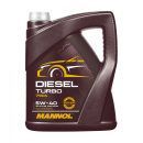 Масло моторное Mannol 7904 Diesel Turbo SAE 5W-40 API CI-4/SN ESTER 5л (MN7904-5) 