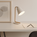 Светильник настольный AksHome QUAZI E27 белый 120768 (120768) 