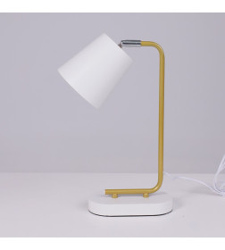 Светильник настольный AksHome QUAZI E27 белый 120768