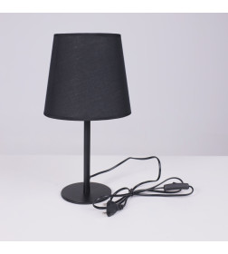 Светильник настольный AksHome SHADOW E27 черный 118865