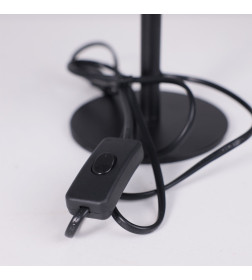 Светильник настольный AksHome SHADOW E27 черный 118865