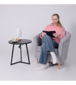 Светильник настольный AksHome TOLEDO E27 цвет дуб 121666