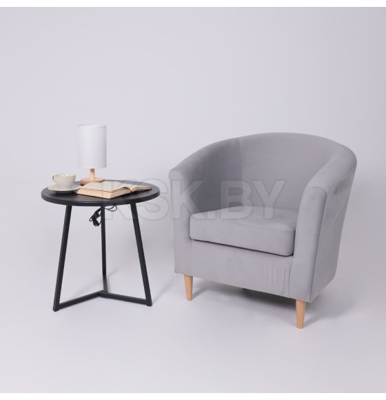 Светильник настольный AksHome TOLEDO E27 цвет дуб 121666 (121666) 