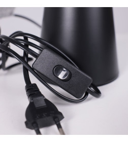 Светильник настольный AksHome TROLL E27 черный 120766