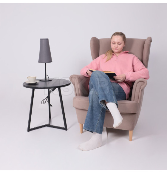 Светильник настольный AksHome UMBRELLONI E27 серый 121617 (121617) 