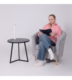 Светильник настольный AksHome XYLON LED белый 121646