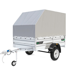 Прицеп Титан 3015 (50 см борт) 1ос, Тент 1200 Аэро